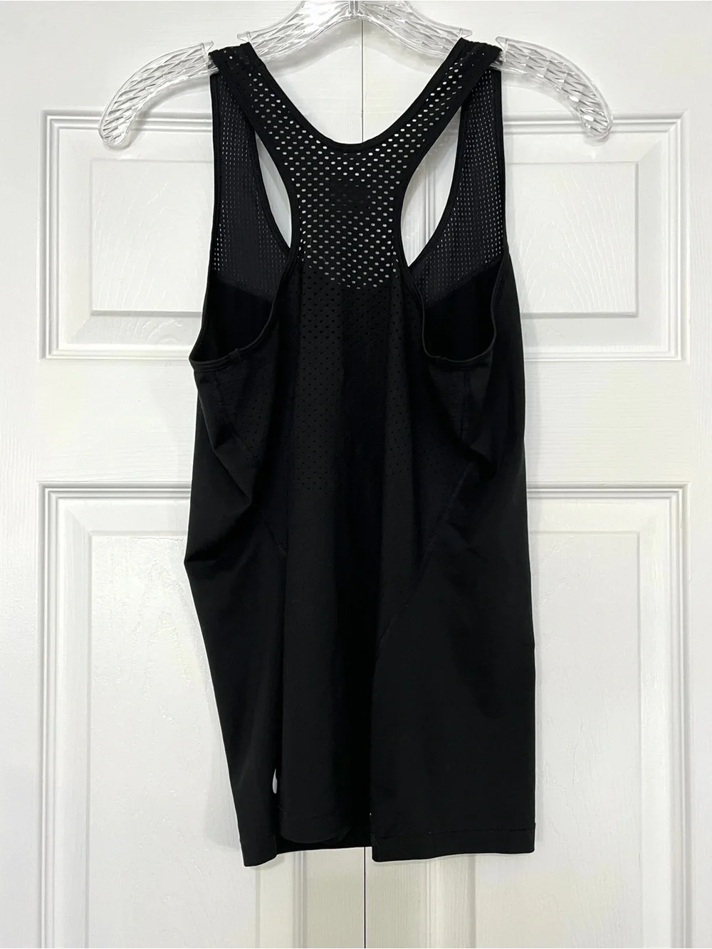 SoulCycle x Nike black Mesh Racerback Nike Pro Dri-Fit Athleisure Tank Top